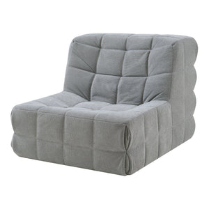 Golvpall Koskyvn 75x90x100 cm textil [en.casa]