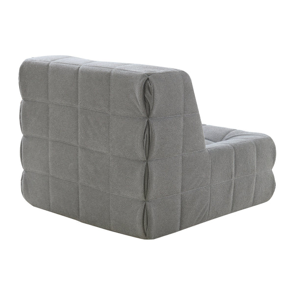 Golvpall Koskyvn 75x90x100 cm textil [en.casa]