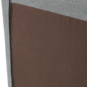Golvpall Koskyvn 75x90x100 cm textil [en.casa]
