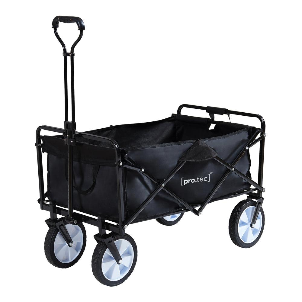 Bollerwagen Stenlille 84x55 cm max. 80kg Svart [pro.tec]