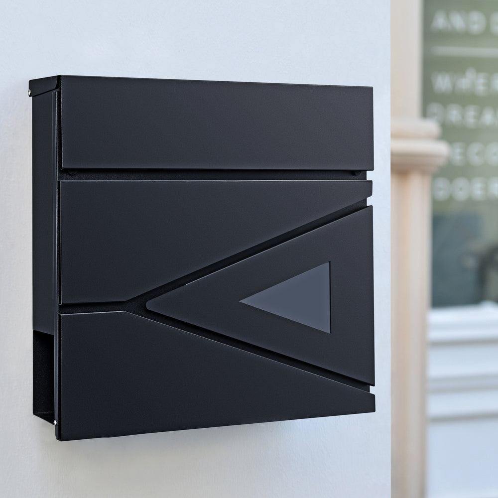 Brevlåda Schönburg 37x37x11cm stål i olika färger [en.casa] - premiumXL