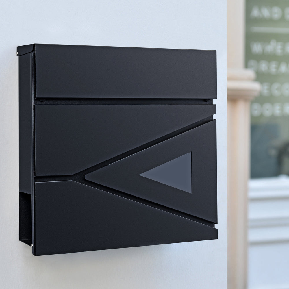 Brevlåda Schönburg 37x37x11cm stål i olika färger [en.casa] - premiumXL
