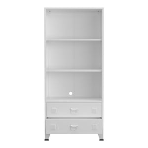 Bokhylla Hammarland med 2 lådor 180x80x40 cm [en.casa] välj modell