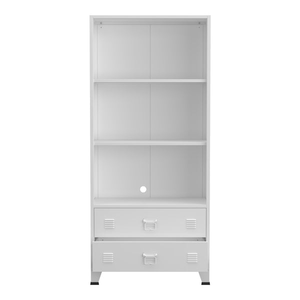 Bokhylla Hammarland med 2 lådor 180x80x40 cm [en.casa] välj modell