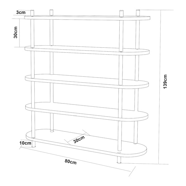 Bokhylla Øvre [en.casa]