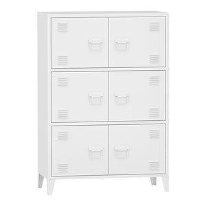 Kontorsskåp Hamina 113x80x40cm i olika färger [en.casa]