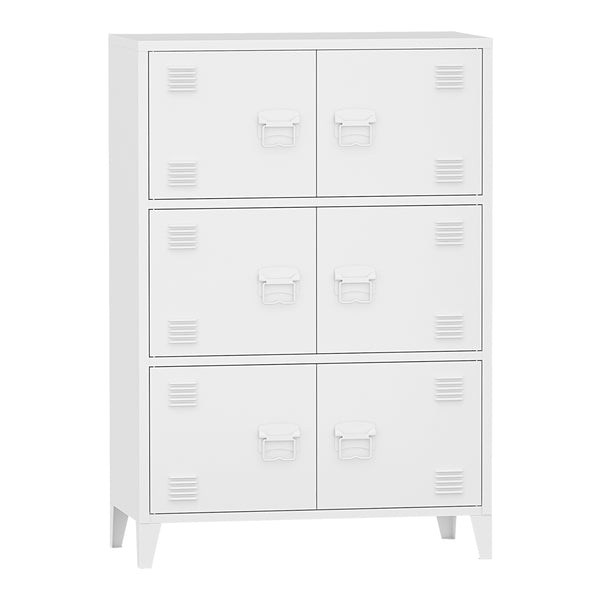 Kontorsskåp Hamina 113x80x40cm i olika färger [en.casa]