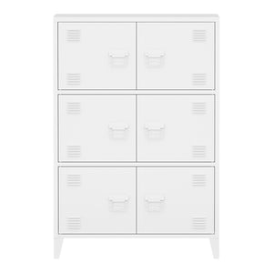 Kontorsskåp Hamina 113x80x40cm i olika färger [en.casa]