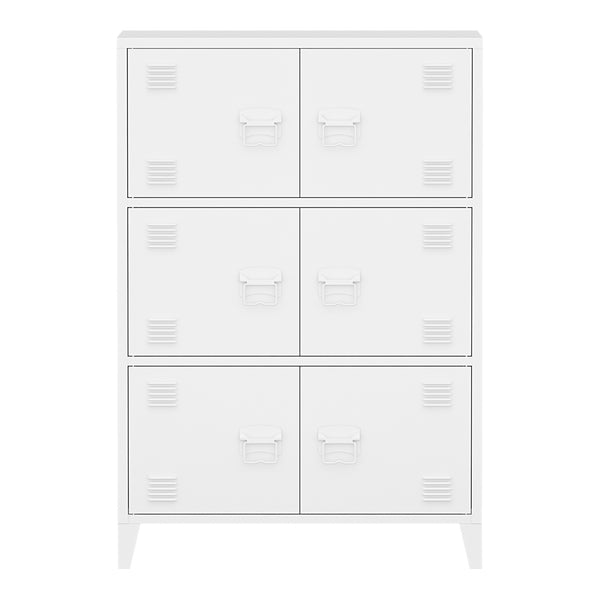 Kontorsskåp Hamina 113x80x40cm i olika färger [en.casa]