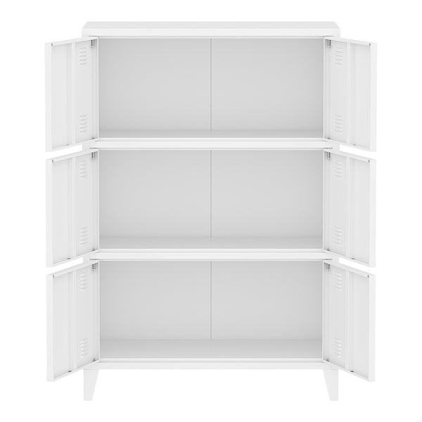 Kontorsskåp Hamina 113x80x40cm i olika färger [en.casa]