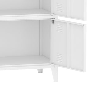 Kontorsskåp Hamina 113x80x40cm i olika färger [en.casa]