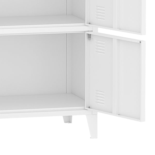 Kontorsskåp Hamina 113x80x40cm i olika färger [en.casa]