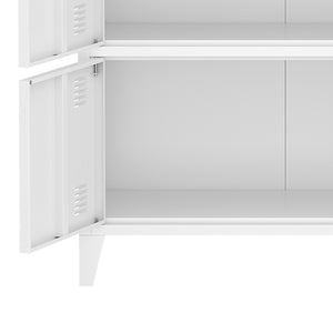 Kontorsskåp Hamina 80x40x82 cm i olika färger [en.casa]