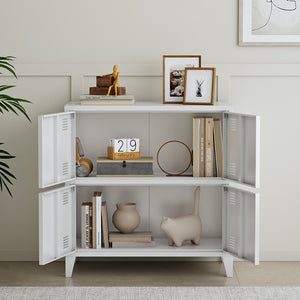 Kontorsskåp Hamina 80x40x82 cm i olika färger [en.casa]