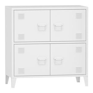 Kontorsskåp Hamina 80x40x82 cm i olika färger [en.casa]