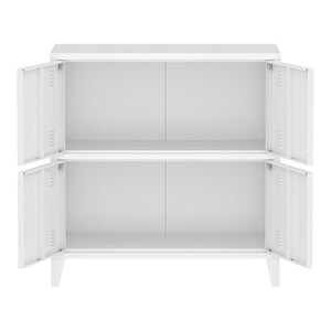 Kontorsskåp Hamina 80x40x82 cm i olika färger [en.casa]