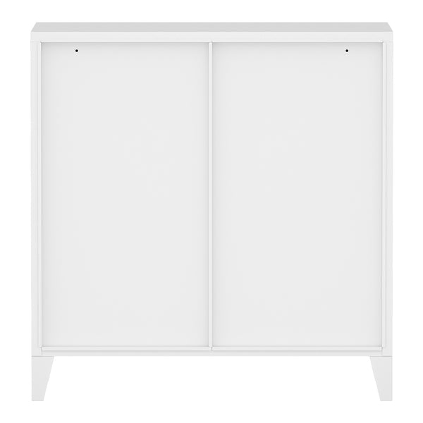 Kontorsskåp Hamina 80x40x82 cm i olika färger [en.casa]