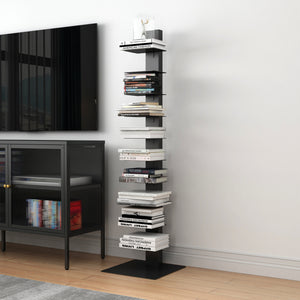 Bokhylla Eksjö 150x39x39 cm stål [en.casa] 