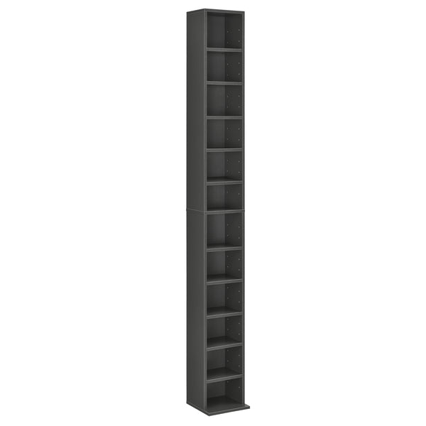 CD hylla bokhylla 175x20x20 cm [en.casa] välj modell