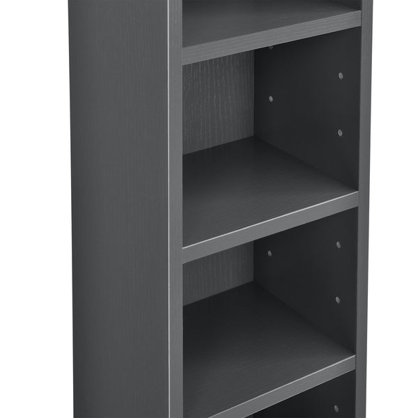 CD hylla bokhylla 175x20x20 cm [en.casa] välj modell