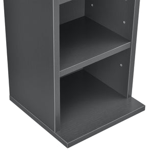 CD hylla bokhylla 175x20x20 cm [en.casa] välj modell