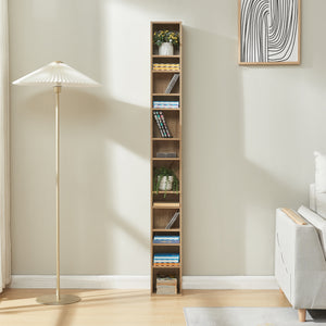 CD hylla bokhylla 175x20x20 cm [en.casa] välj modell
