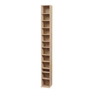 CD hylla bokhylla 175x20x20 cm [en.casa] välj modell