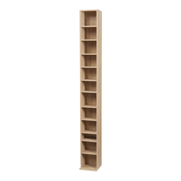 CD hylla bokhylla 175x20x20 cm [en.casa] välj modell