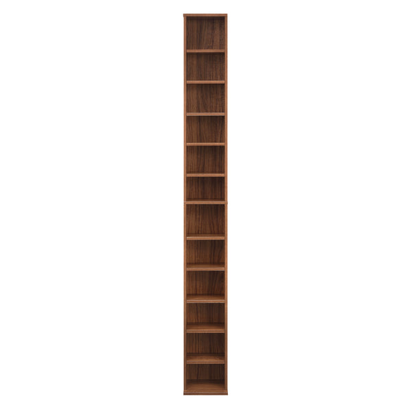 CD hylla bokhylla 175x20x20 cm [en.casa] välj modell