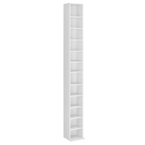 CD hylla bokhylla 175x20x20 cm [en.casa] välj modell