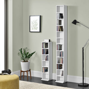 CD hylla bokhylla 175x20x20 cm [en.casa] välj modell