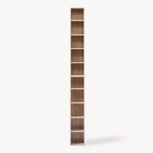 CD-hylla Tynset 187x20x17 cm med 10 fack [en.casa]