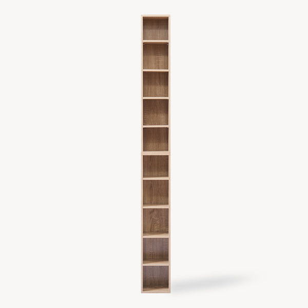 CD-hylla Tynset 187x20x17 cm med 10 fack [en.casa]
