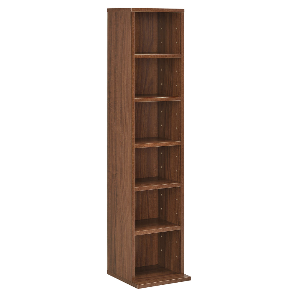CD-hylla Tynset 90x20x20 cm med 6 fack [en.casa] - premiumXL