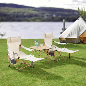 Campingmöbel Set Bellante 3 - delars vikbar [casa.pro] - premiumXL