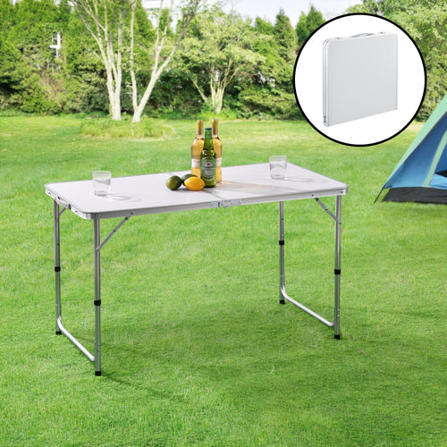 Hopfällbart bord justerbar höjd med handtag [casa.pro] välj modell