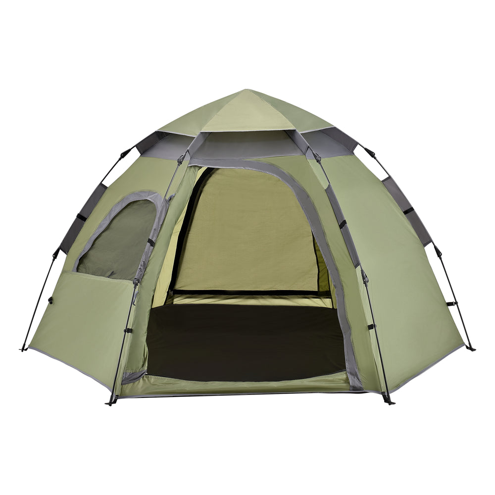 Campingtält Nybro Pop Up kupoltält 240x205x140cm i olika färger[pro.tec]