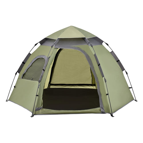 Campingtält Nybro Pop Up kupoltält 240x205x140cm i olika färger[pro.tec]