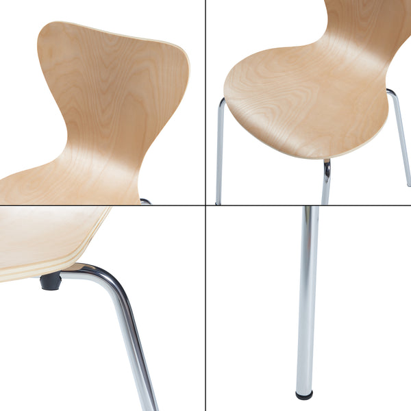 Matstol Essunga 4-pack [en.casa]