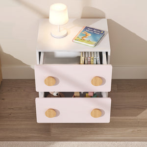 Barnsängbord Vaarentaa 47x40x35 cm [en.casa]