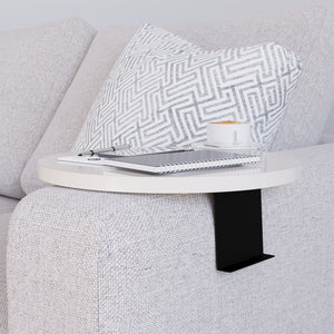 Soffbordsskiva Kuleskyd Ø34cm [en.casa]