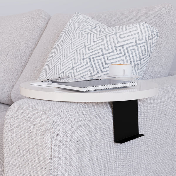 Soffbordsskiva Kuleskyd Ø34cm [en.casa]