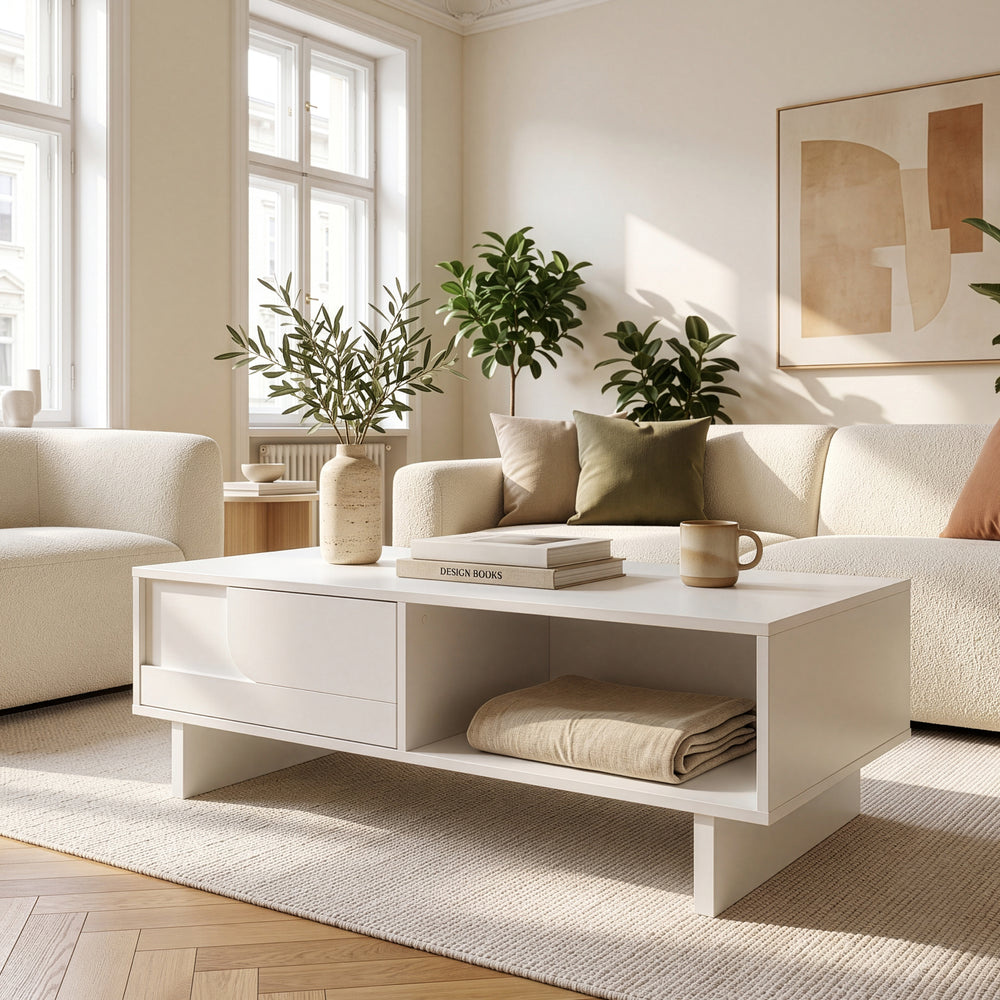 Soffbord Katanshumn med förvaring 110x55x39 cm [en.casa]