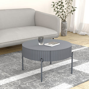 Soffbord Rill med låda [en.casa]