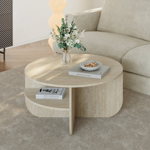 Soffbord Reykhon Ø80x41 cm [en.casa] 