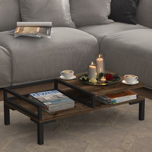 Soffbord Ibestad 90x50x28cm i olika färger [en.casa] - premiumXL