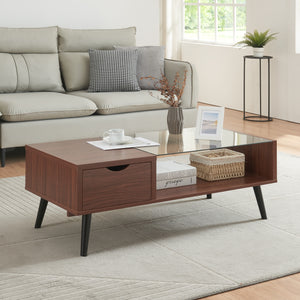 Soffbord Markaryd i valnötsutseende [en.casa]