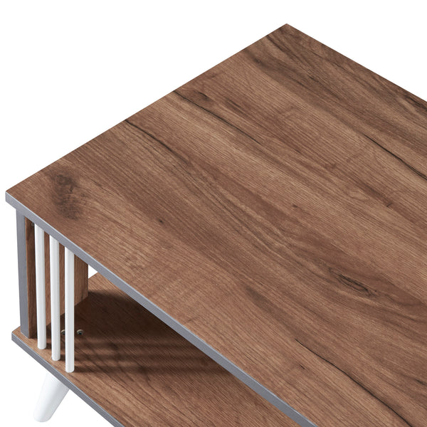 Soffbord Århus med hylla 40 x 70 x 50 cm i olika färger [en.casa]