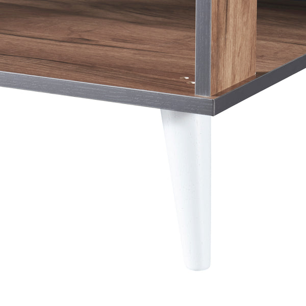 Soffbord Århus med hylla 40 x 70 x 50 cm i olika färger [en.casa]