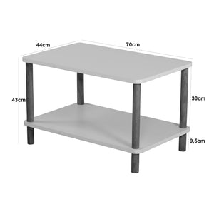 Soffbord Jelling 43x70x44 cm bok [en.casa] välj modell